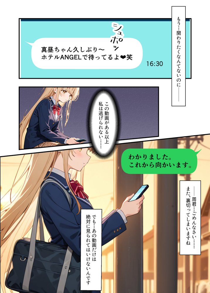 お隣の天使様がいつの間にか密会調教されていた件 〜メス堕ちスイッチが入ってしまい種付け性交してしまった椎名真〇〜 エロ同人誌画像 009