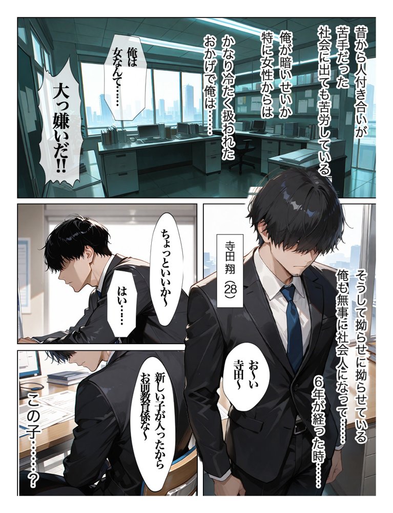 むちむちパート主婦の主婦の教育係になりました 女嫌いの俺がむちむちパート主婦の教育係になった結果人妻と知りながら恋をしてしまい、家に連れ込んで エロ同人誌画像 001