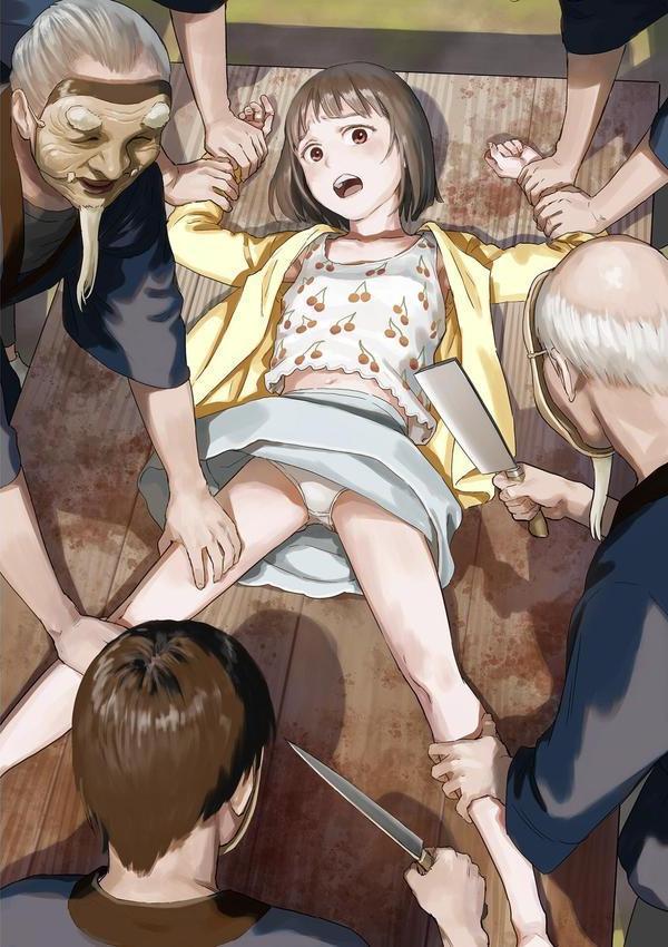 いけにえの森 ハーフ版 エロ画像 002