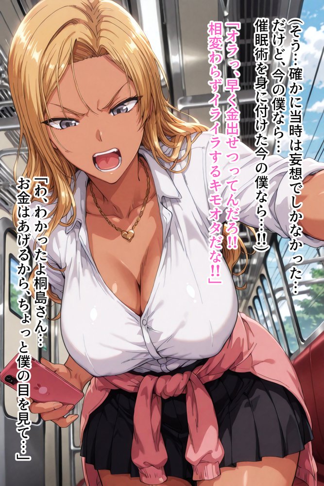 僕の催●ハーレム2.5 〜僕をいじめていた生意気巨乳黒ギャルに催●かけて復讐中出し〜 エロ同人誌画像 030