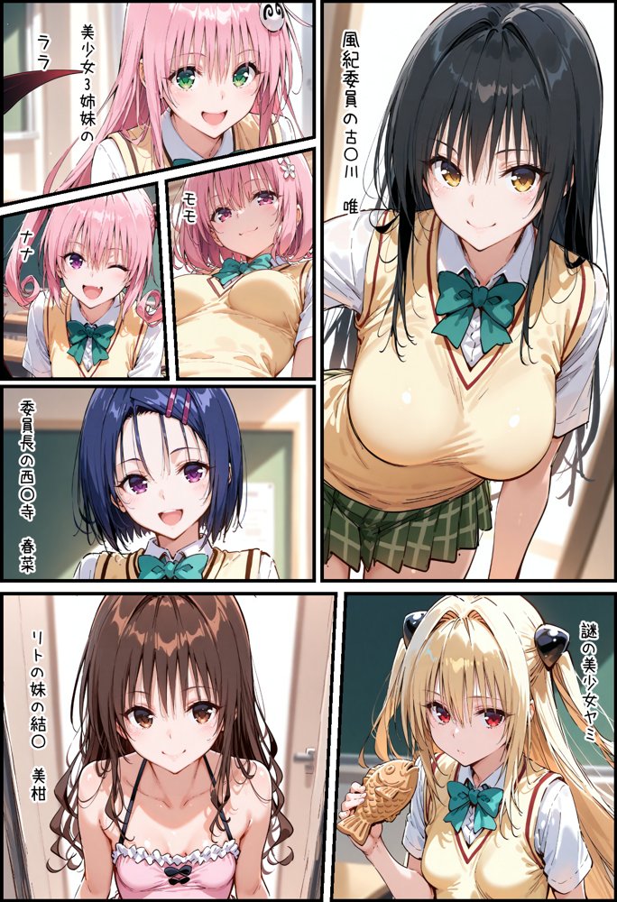 とらぶる寝取られ楽園崩壊 エロ同人誌画像 002