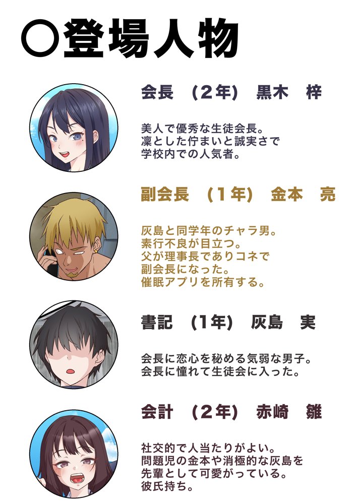 催●チャラ男と寝取られ生徒会 NTR2 エロ同人誌画像 002