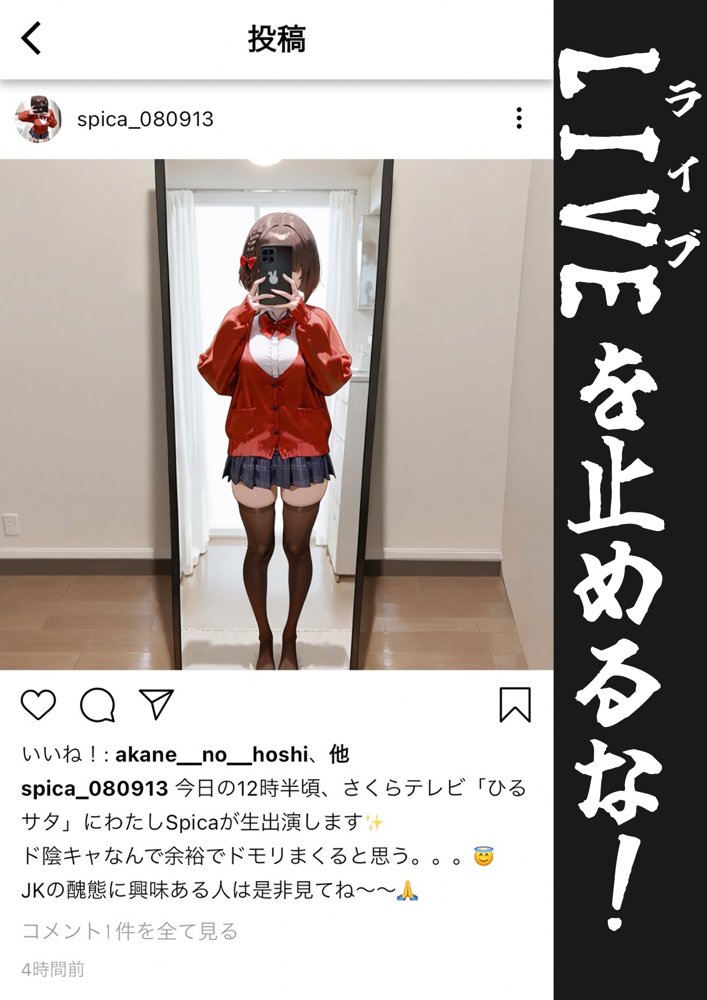 LIVEを止めるな！ エロ同人誌画像 002