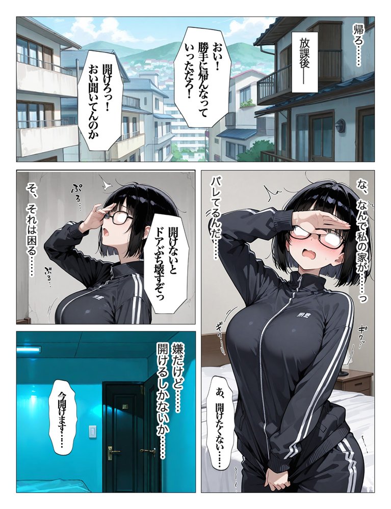 インキャのエロ動画配信がクラスの男子にばれちゃいました エロ同人誌画像 028