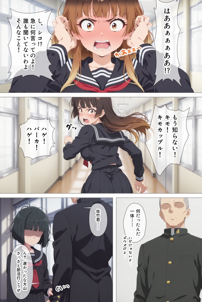 とにかくヤリたくて妥協の末付き合った地味顔で貧相な体の女子をうっかり孕ませてしまった俺の末路 エロ同人誌画像 037