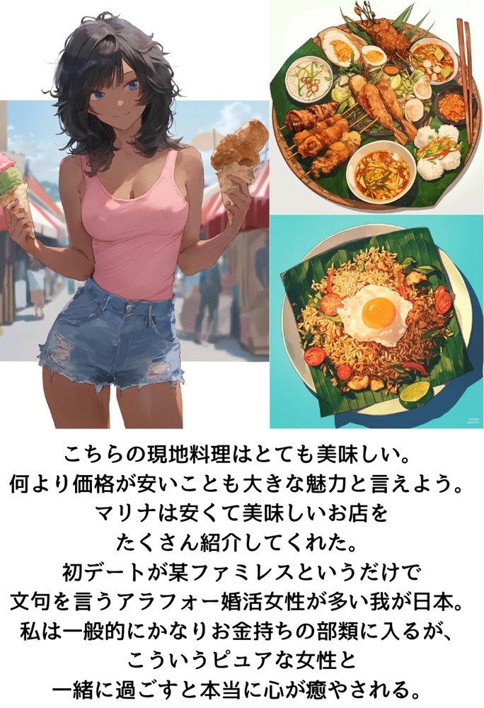 南国で出会った褐色娘と校長が金玉空っぽになるまでエッチするお話 エロ同人誌画像 010