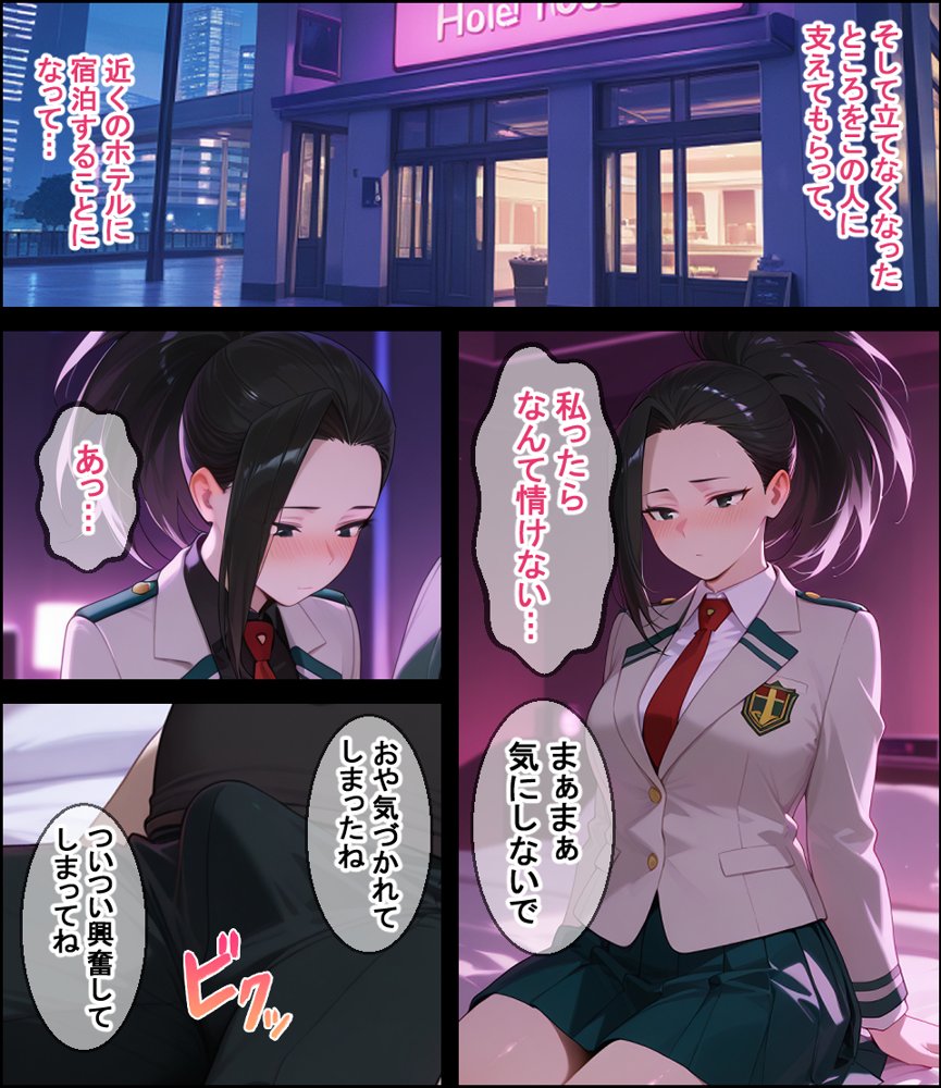 敗北ヒーローア●デミア エロ同人誌画像 021
