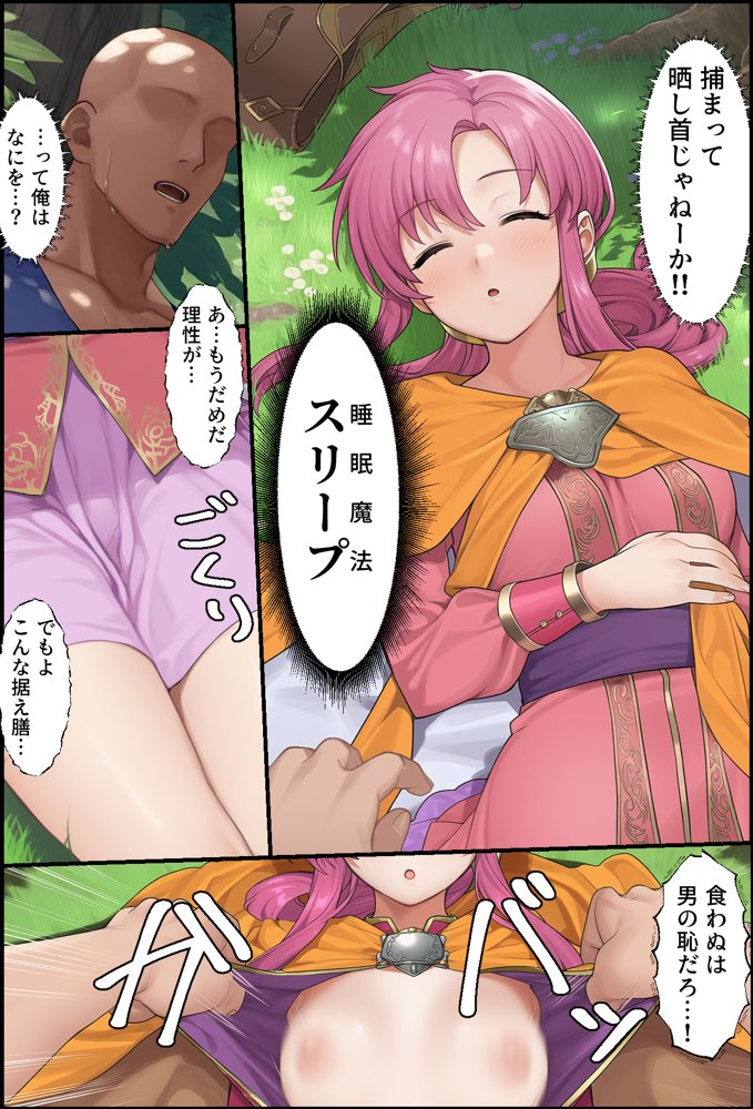 聖戦の爪痕 黎明の節 エロ同人誌画像 013