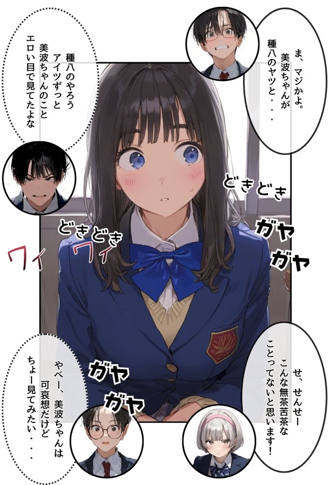 【熱血！種付け先生】少子化対策のため学園一の美少女が種付けおじさんに寝取られた件 エロ同人誌画像 023