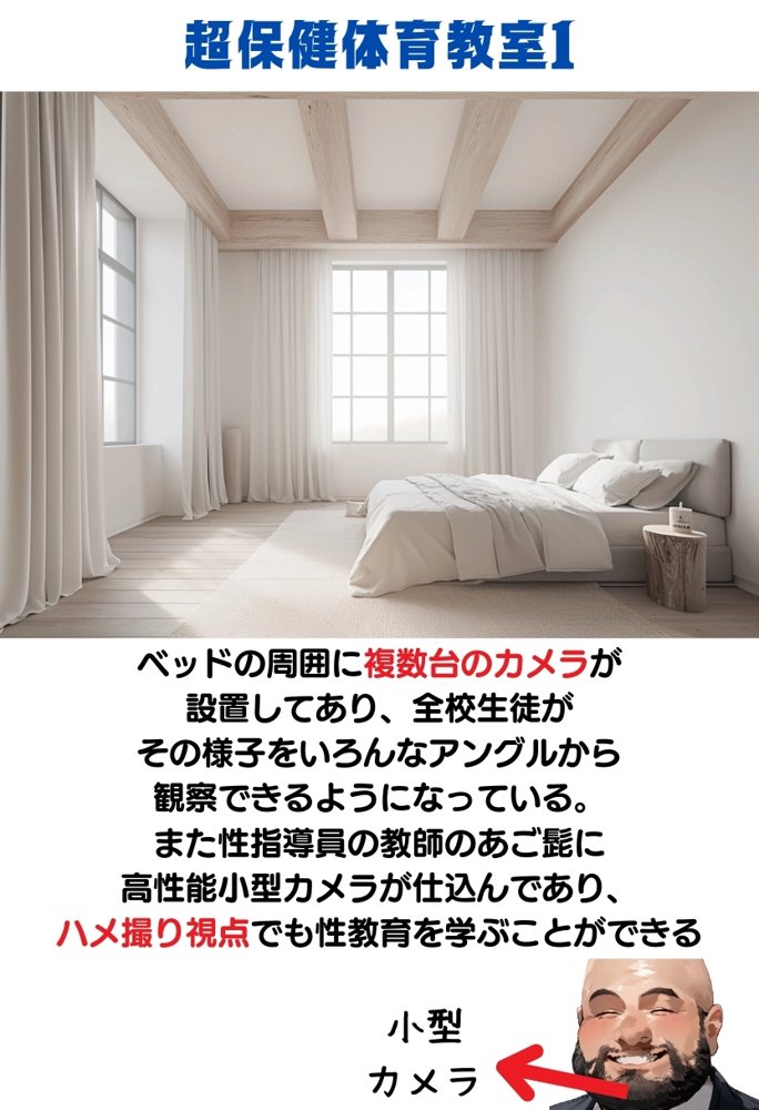 【熱血！種付け先生】少子化対策のため学園一の美少女が種付けおじさんに寝取られた件 エロ同人誌画像 030