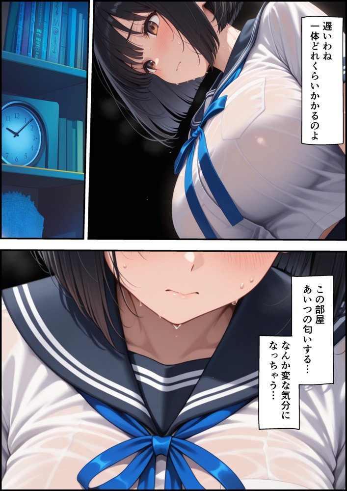 ボクを守るために不良の性奴●になっても絶対に堕ちないカノジョ3 エロ同人誌画像 037