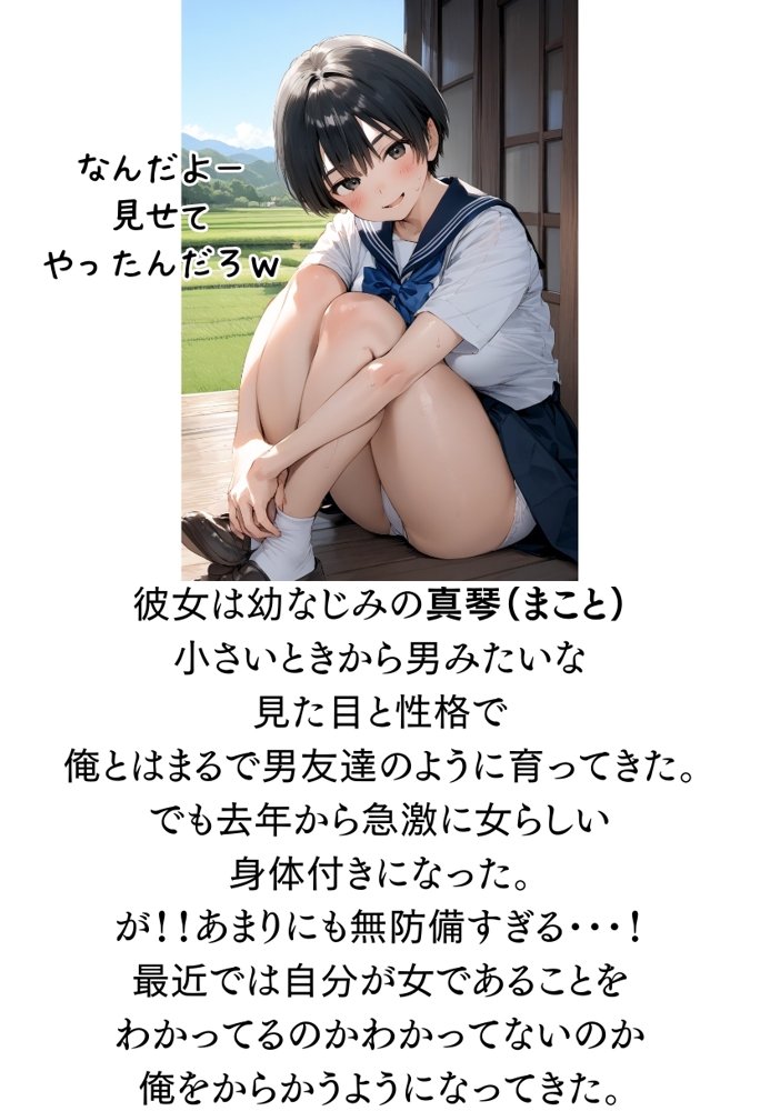 【僕のNTR夏休み】あの日見た種付けプレスを僕はまだ忘れられない3巻ボーイッシュ編 エロ同人誌画像 008