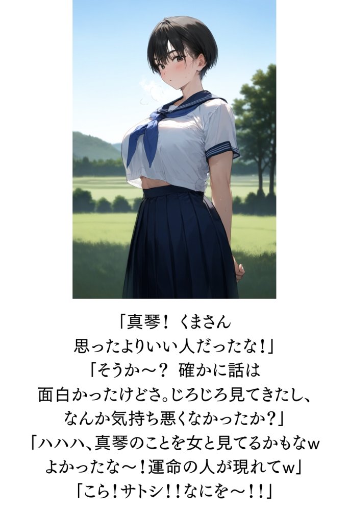【僕のNTR夏休み】あの日見た種付けプレスを僕はまだ忘れられない3巻ボーイッシュ編 エロ同人誌画像 016