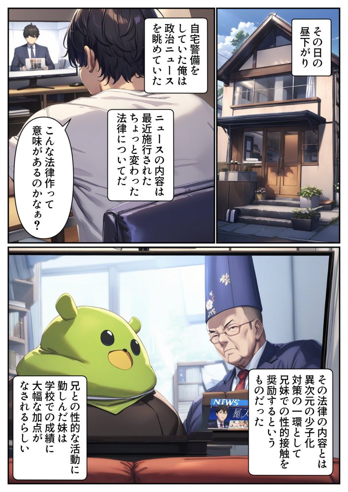 妹が内申点のためにエッチなことをしてとお願いしに来たのだが エロ同人誌画像 002