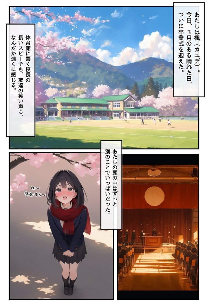 私と先生の卒業式〜禁断の関係、教え子とのセックスがこんなにも気持ちいいなんて〜 エロ同人誌画像 002