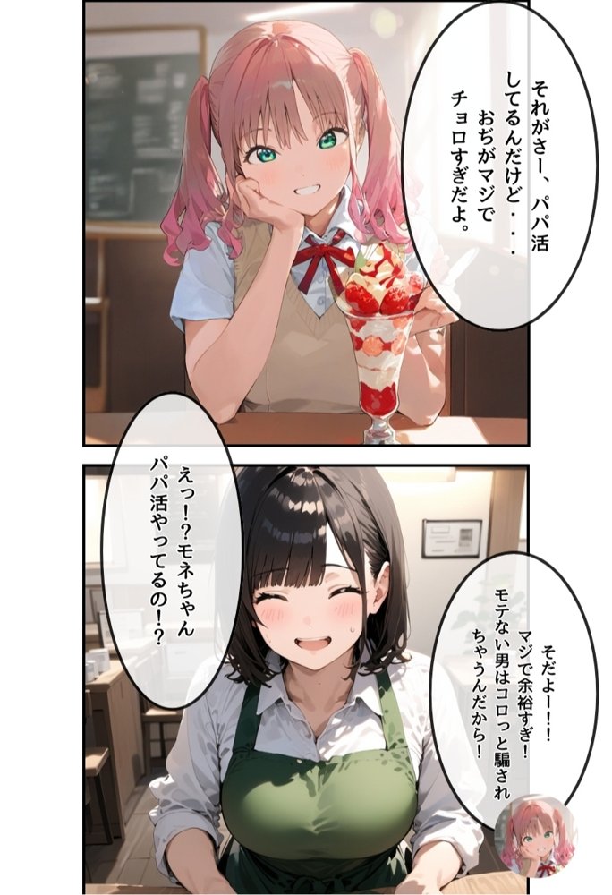 【パパ活女子成敗マニュアル】正義執行おじさんの種付け性交 エロ同人誌画像 015