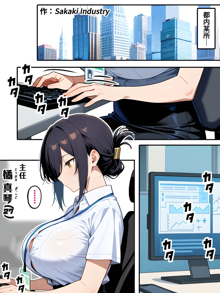 上司彼女が堕ちるまで（NTRカラーコミック195p） エロ同人誌画像 001