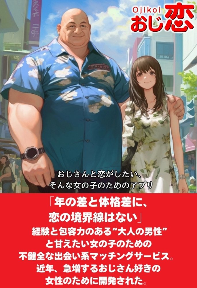 おじさん限定マッチングアプリ【おじ恋】で処女捧げちゃいました。 エロ同人誌画像 015