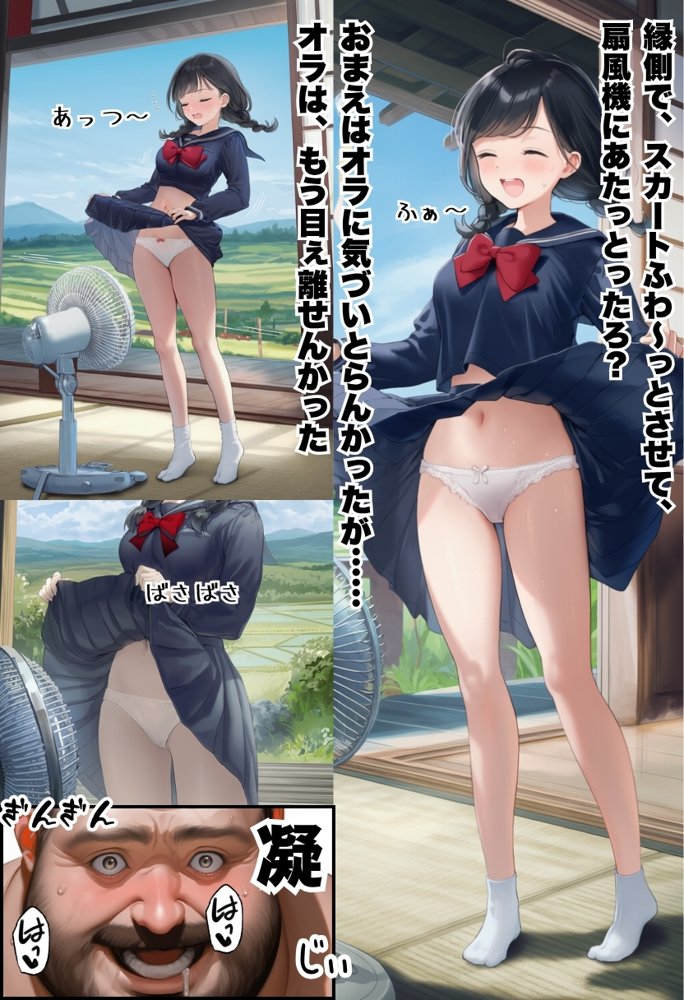 【因習村】村の飢饉を救うため差し出された僕の彼女、BMI40越えの性欲だけはいっちょ前の種付けおじさんに媚薬を飲まされ、おじさん特有のねちっこい前戯で全身べちょべちょに舐められた挙げ句、聖なる肉棒（チンカス付き）の掃除を実施！その後は遂に処女おまんこにゴールイン！入念かつ丹念にがん突きにされ、イキまくりんぐ！一晩中汗だくで連続絶頂アクメを決めさせられた話 エロ同人誌画像 031
