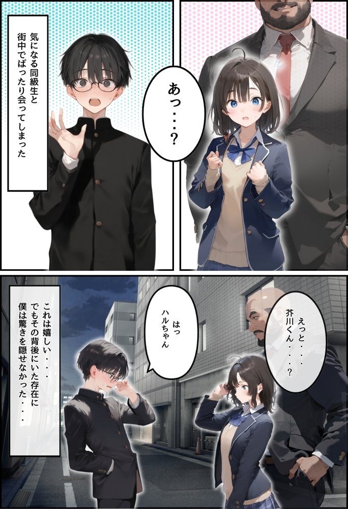 地味で華奢な裏垢女子がおじさんに甘やかされてハメ撮り撮影〜BSS編、僕が先に好きだったのに〜 エロ同人誌画像 033