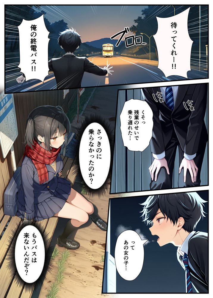 セックスが嫌いなジト目TS家出少女が一晩でメス堕ちする話 エロ同人誌画像 003