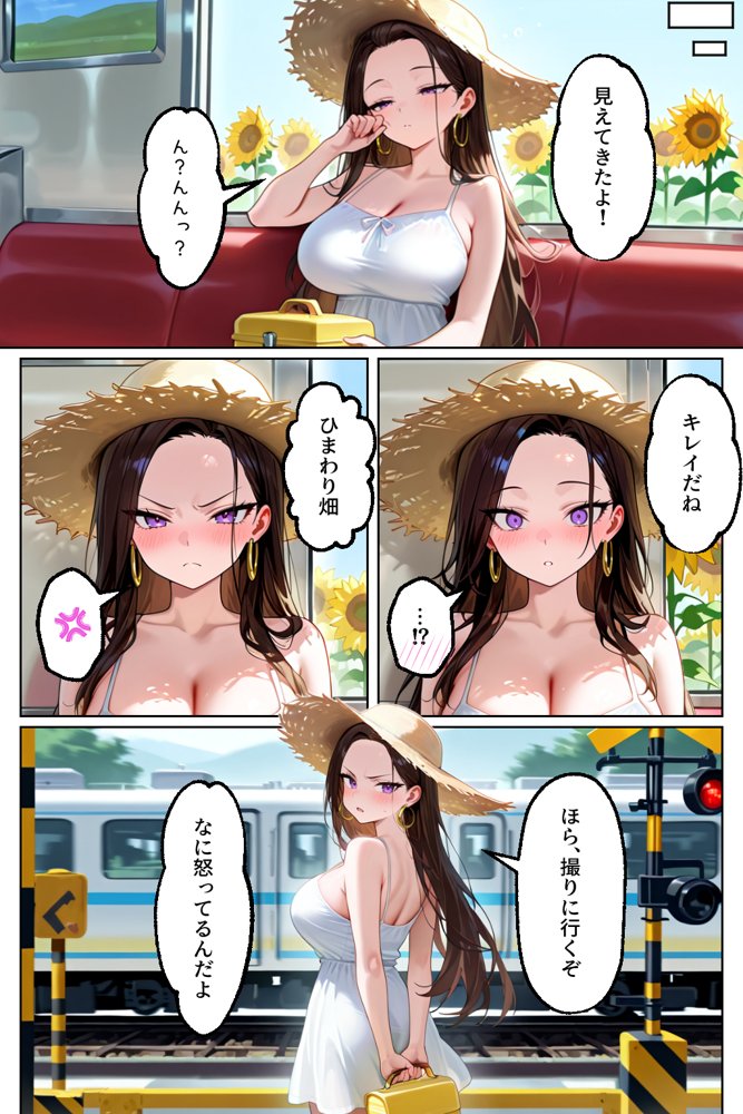 強気だけど実はチョロすぎる幼馴染ギャルー夏休み編ー エロ同人誌画像 034