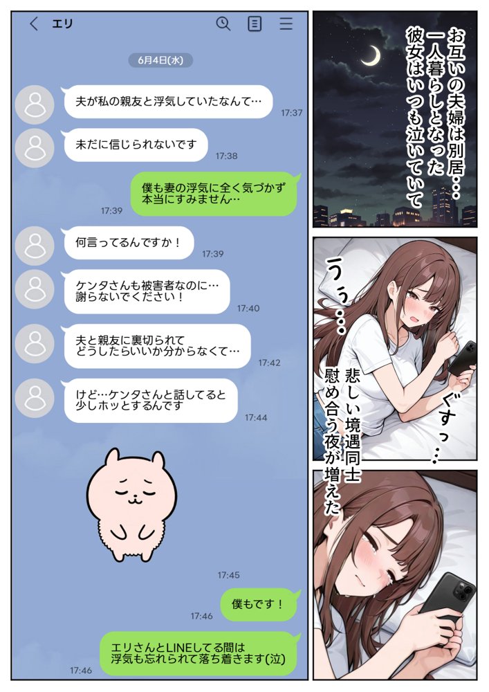 陥没乳首の人妻を寝取る  壊れた関係〜結ばれた愛 エロ同人誌画像 011