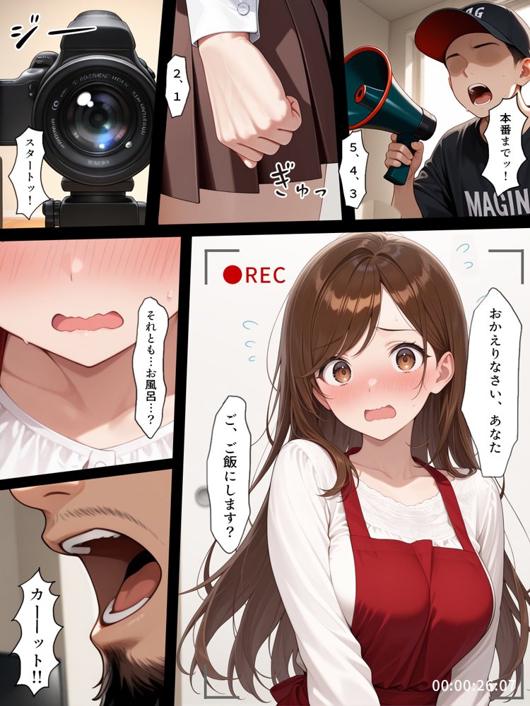 疑似夫婦生活で演技指導 -これは演技、演技のはず――だよね？- エロ同人誌画像 002