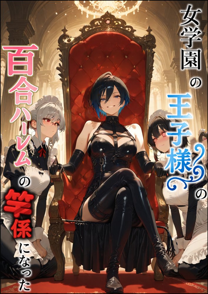 女学園の王子様♀の百合ハーレムの竿係になった2 エロ同人誌画像 002