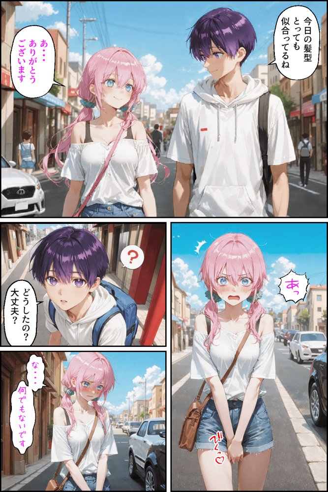 可愛いだけにされちゃう式守さん3（川遊びの日の式守さん） エロ同人誌画像 004