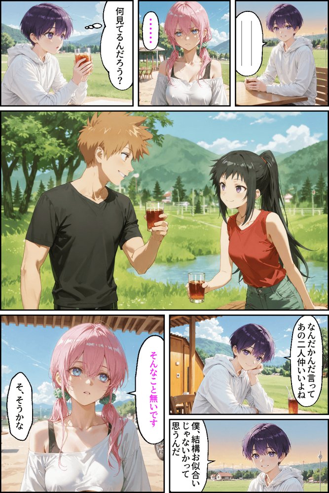 可愛いだけにされちゃう式守さん3（川遊びの日の式守さん） エロ同人誌画像 009