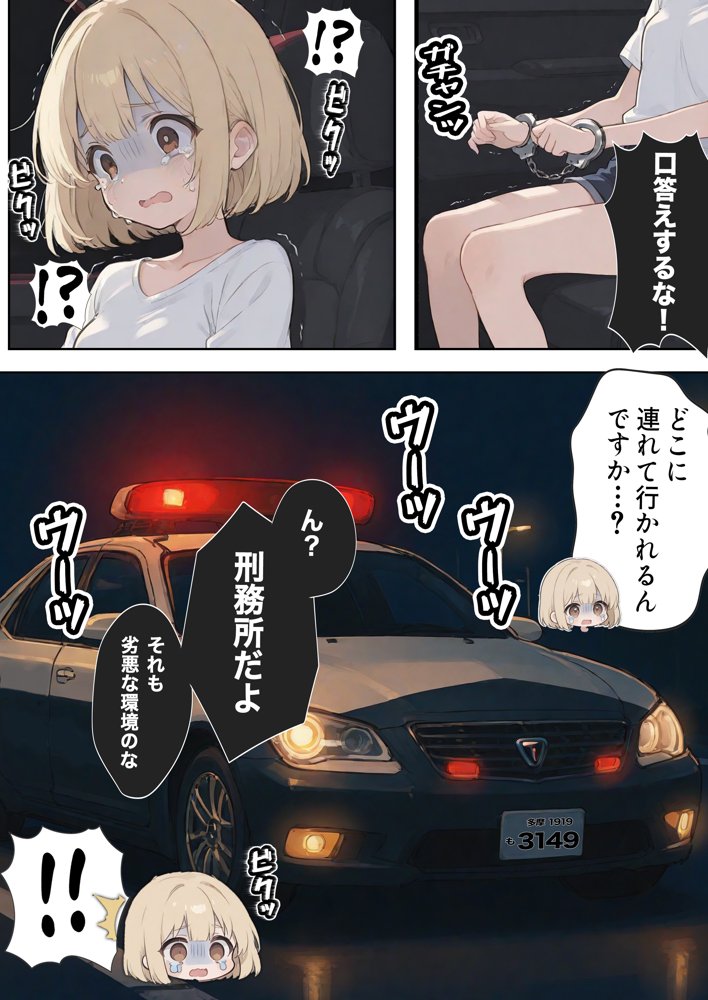 男性刑務所肉便器女  男として誤認逮捕されたOLの末路 エロ同人誌画像 018