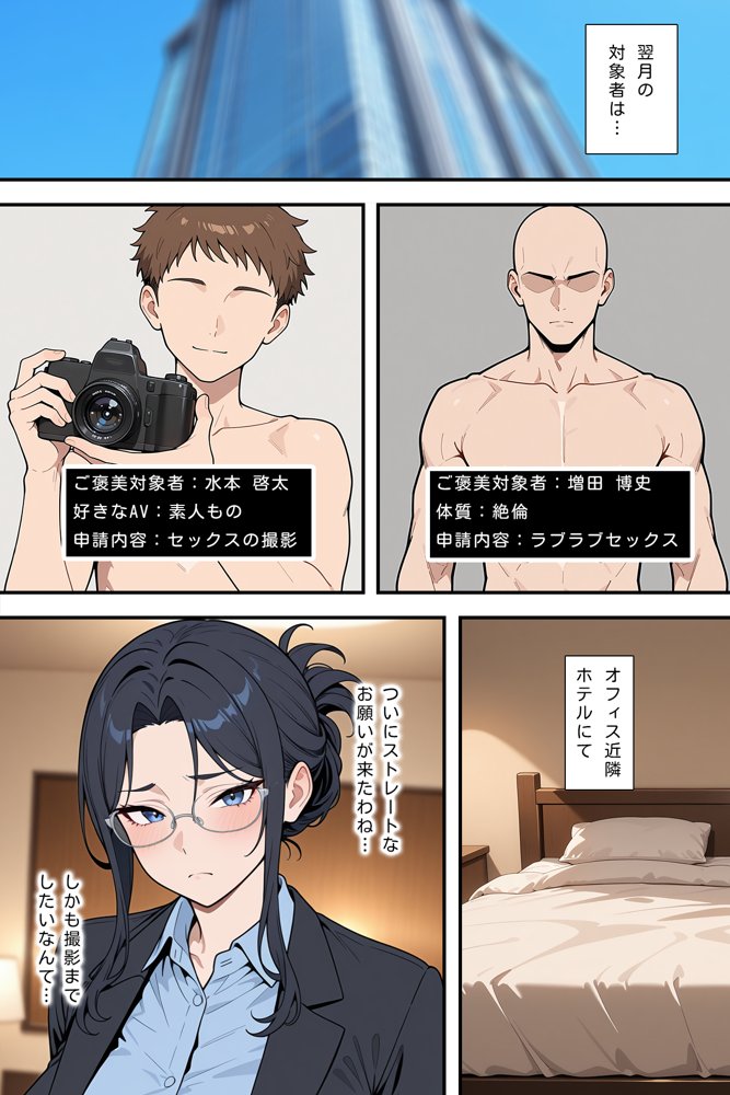 婚期を逃した堅物女上司が部下たちの共有オナペットになった話 エロ同人誌画像 028