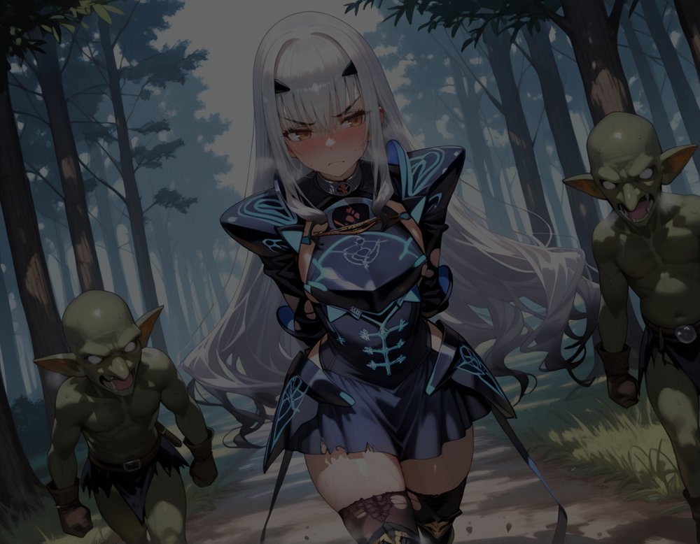 特異点が発生したので人類はゴブリンに支配されます  Fate/Grand Order編 エロ同人誌画像 017