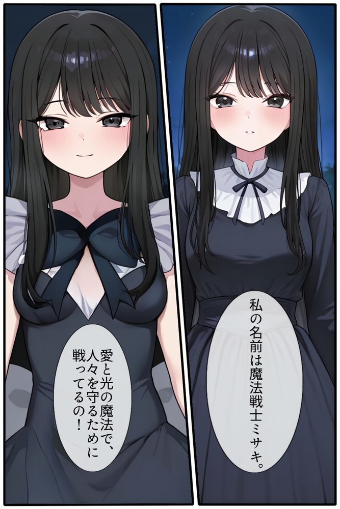 【禁断の悪堕ち催●】魔法戦士ミサキは人妻と刷り込まれ悪組織臭チンポに忠誠を誓う エロ同人誌画像 002