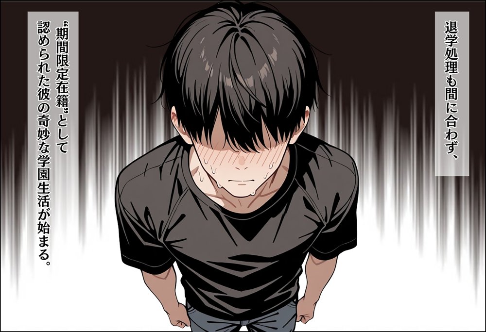 間違って女子校に入学したらムチムチ女子校生に毎日中出しを要求される学園生活〜爆乳ポニテと黒髪ロング編〜 エロ同人誌画像 018
