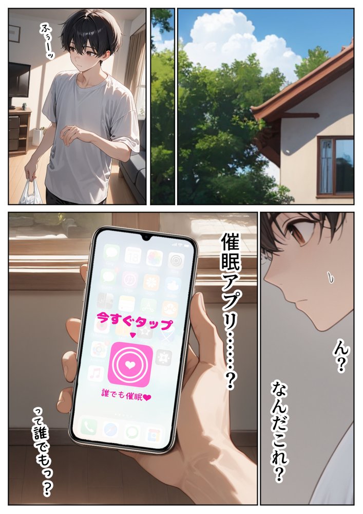 ナマイキ妹が催◯アプリで兄LOVEバレした話 エロ同人誌画像 004