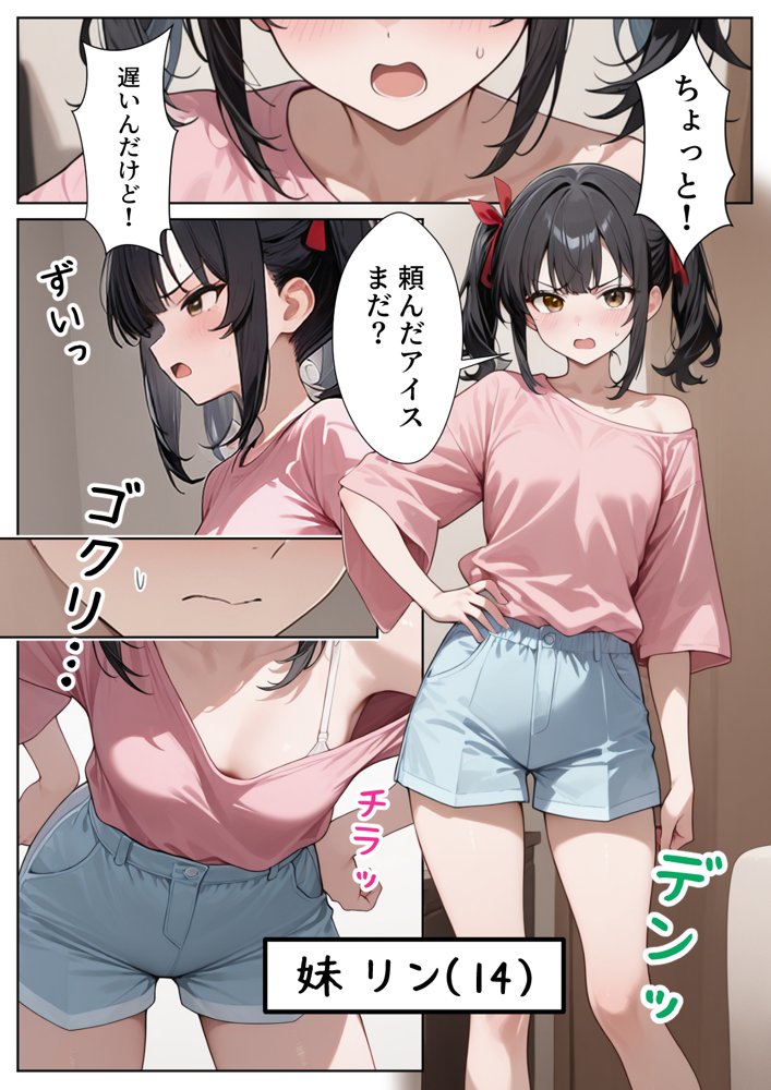ナマイキ妹が催◯アプリで兄LOVEバレした話 エロ同人誌画像 006