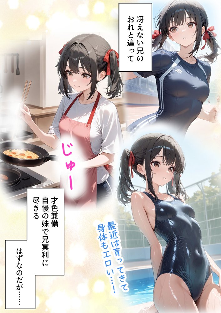 ナマイキ妹が催◯アプリで兄LOVEバレした話 エロ同人誌画像 010