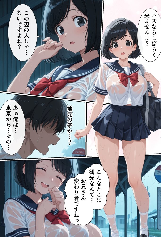 田舎で極上親子丼 エロ同人誌画像 007
