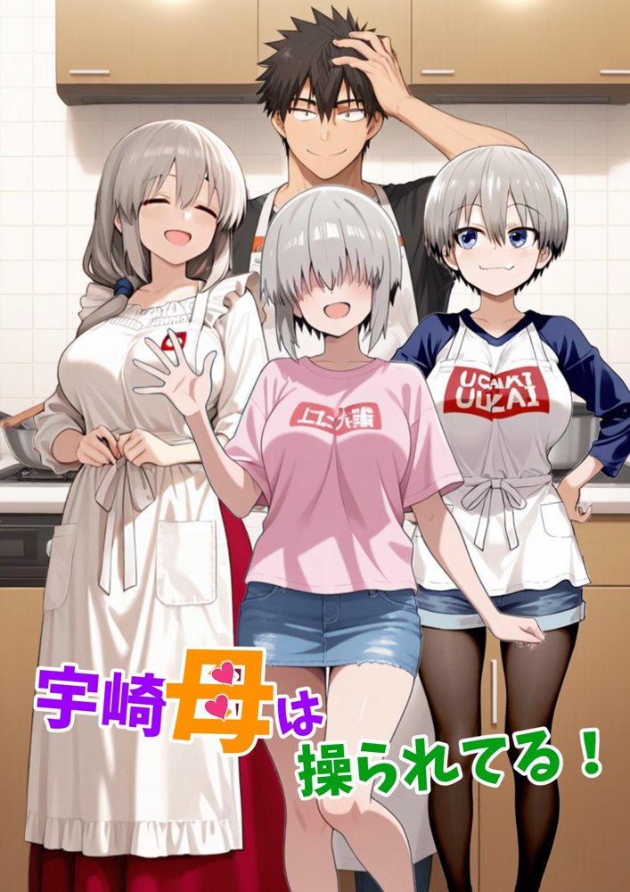 宇崎母は操られてる！ エロ同人誌画像 001
