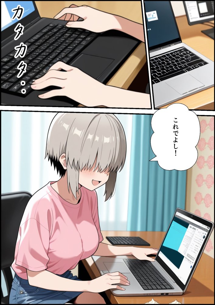 宇崎母は操られてる！ エロ同人誌画像 002