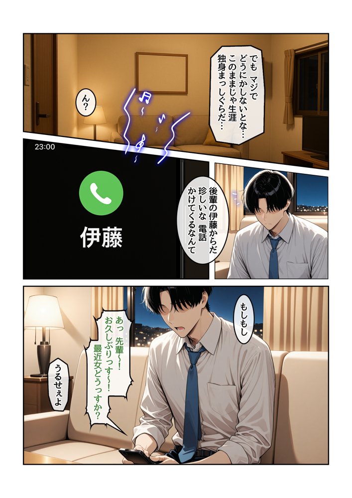 指名したソープ嬢がまさかの女上司だった件1 エロ同人誌画像 004